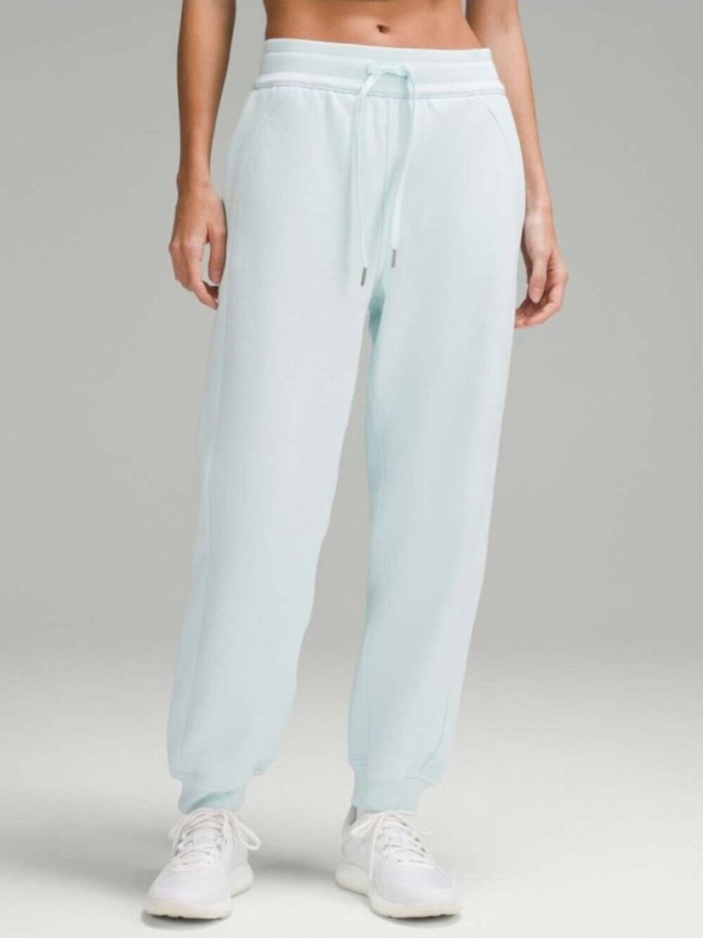 Lululemon Scuba High-Rise Relaxed Jogger Sheer Blue Size 8